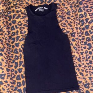 Aeropostale Seriously Soft Black Top